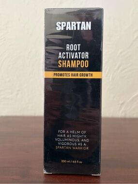Spartan Root Activator Shampoo Promotes Hair Growth Men's 6.8 200ml new Sealed